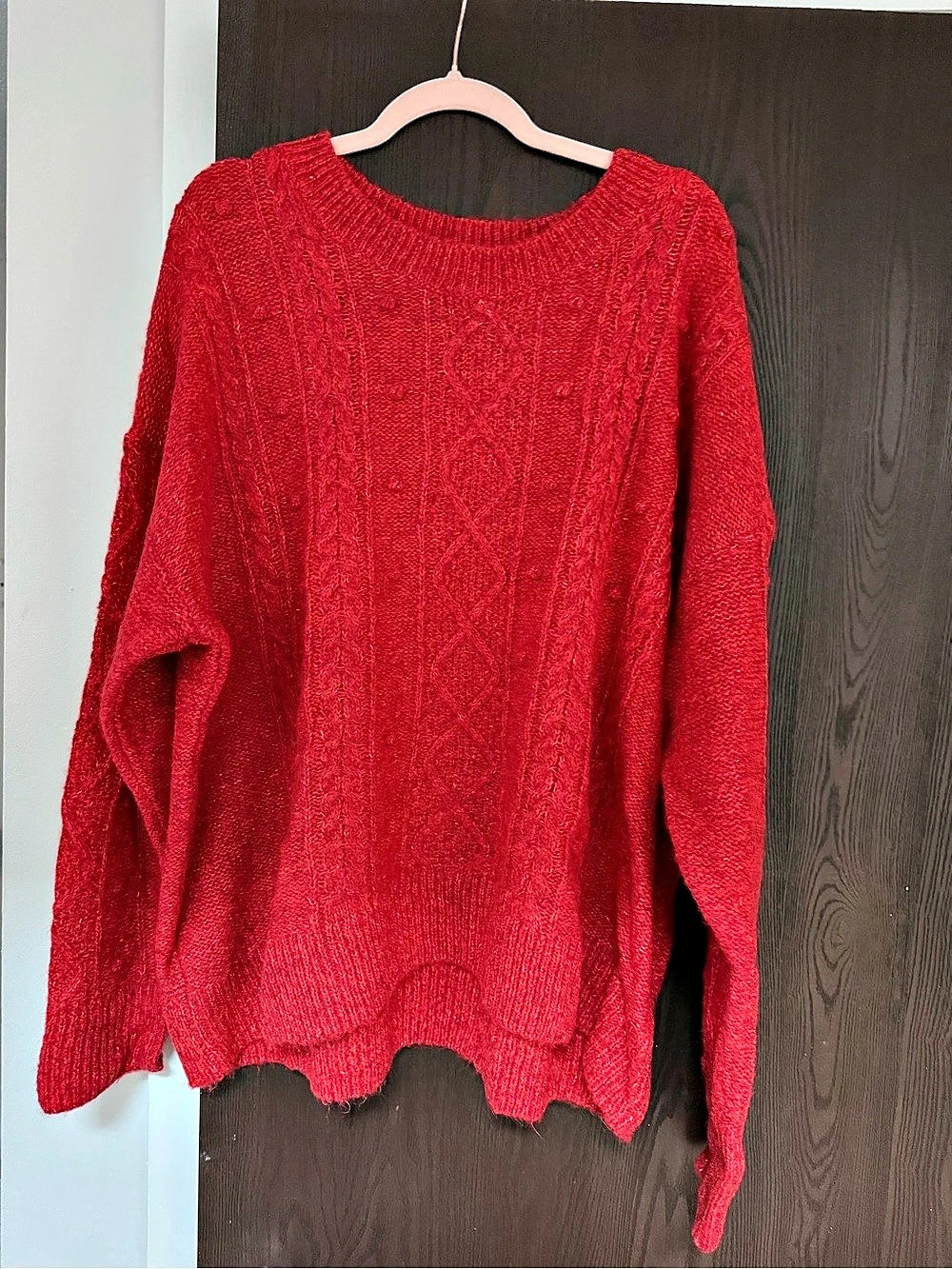 Old Navy Red Crewneck Sweater XXL Tall NWT